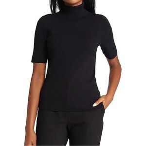Anne Klein Black Knit Top